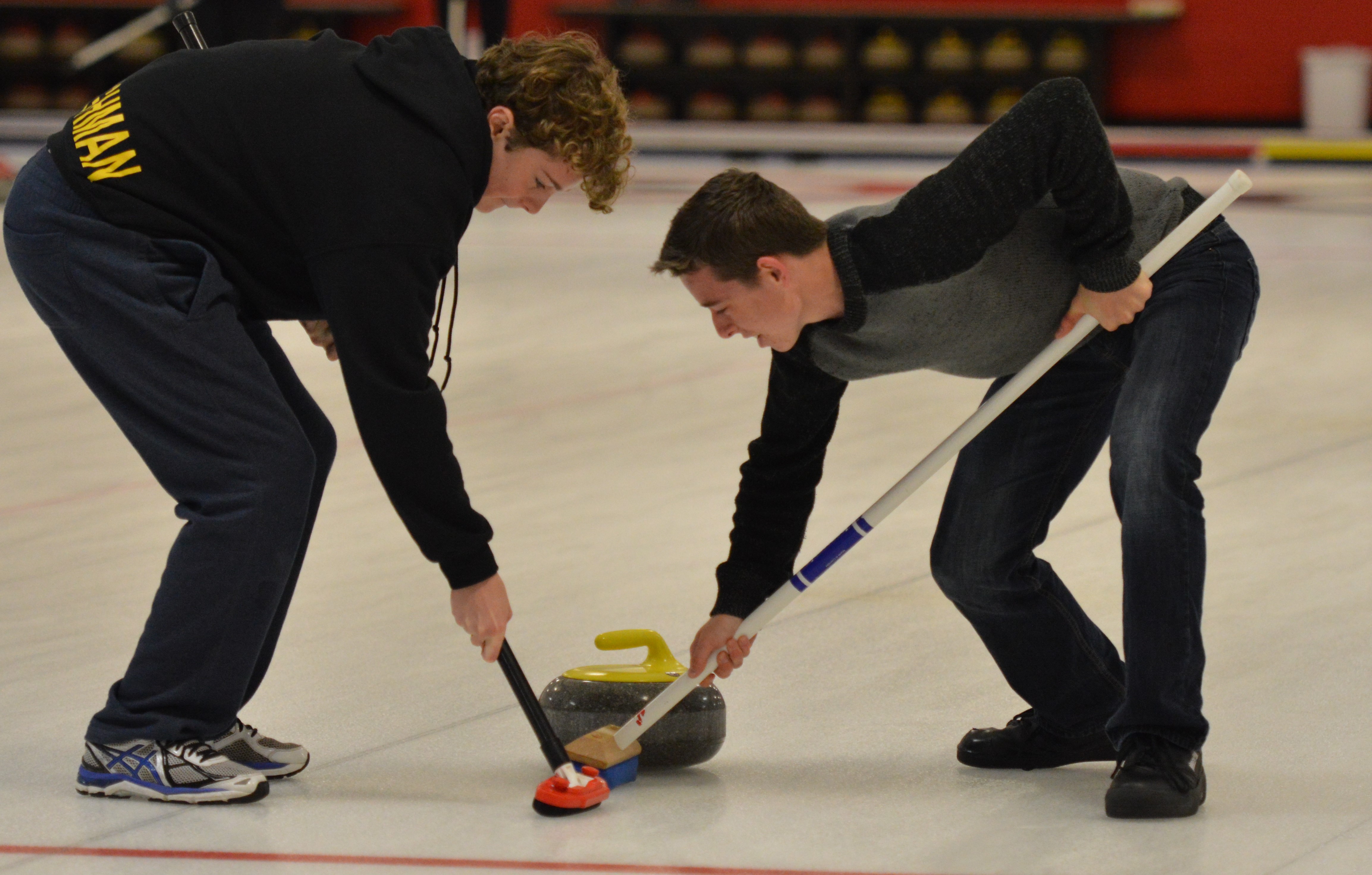 Titan boys curling